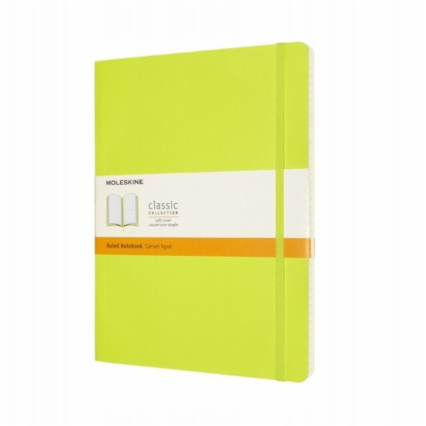 Moleskine Zápisník Classic XL (19x25cm), linkovaný, měkká...