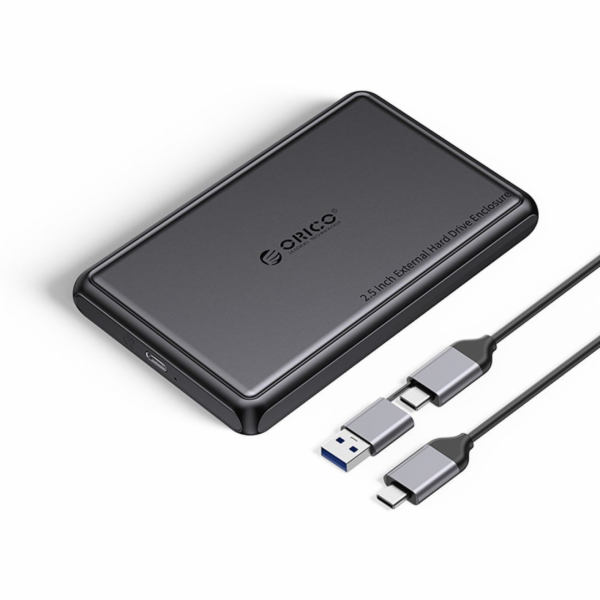 Orico Krabice DDL25-C3 pro 2,5" HDD / SSD USB-C 5Gb/s - č...