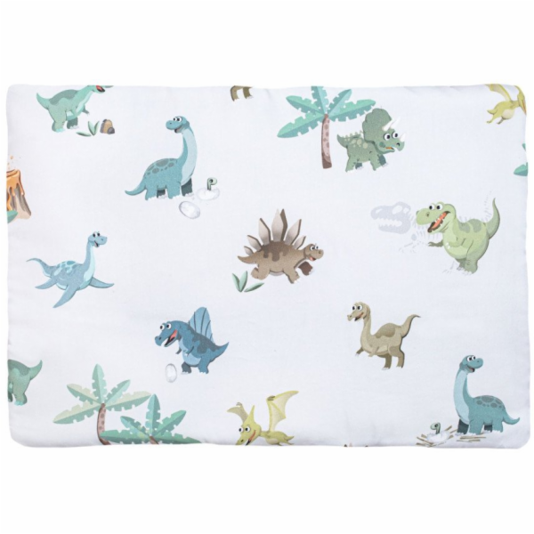 Pulp BAVLNĚNÝ POLŠTÁŘ 40X60CM BAREVNÍ DINOSAUŘI