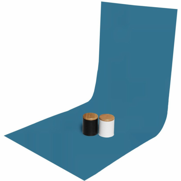 GlareOne PVC pozadí 60x130 cm - tyrkysové