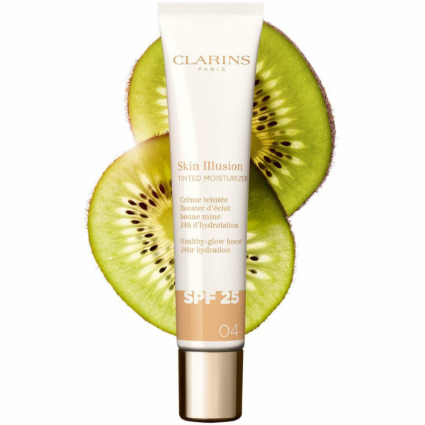 Clarins Skin Illusion tónovací hydratační krém SPF25 04 4...