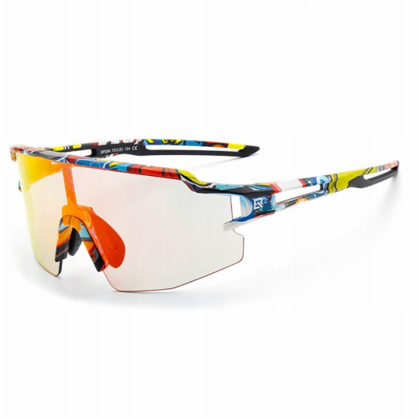 RockBros Cyklistické brýle Photochromic s UV ochranou a k...