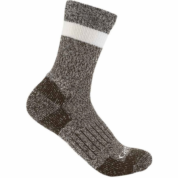 Carhartt Dámské ponožky Mid Crew Sock 1p hnědé