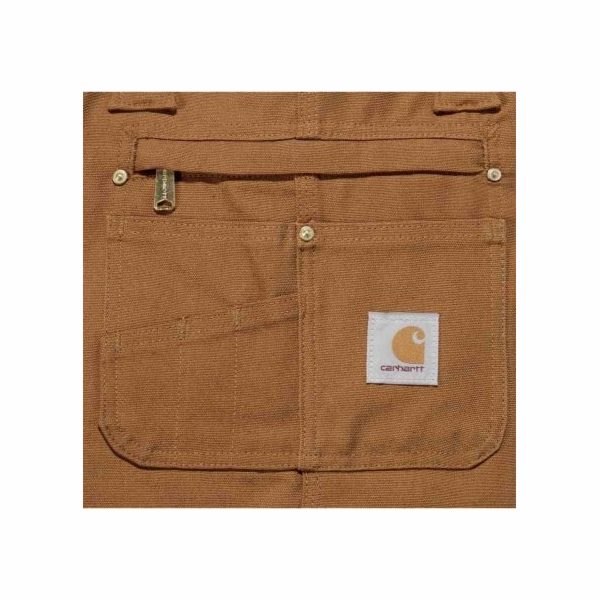 Carhartt Bib overal hnědý, velikost W34/L32