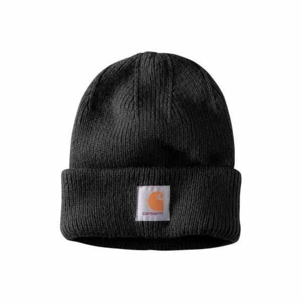 Carhartt Carhartt Žebrovaná čepice Černá