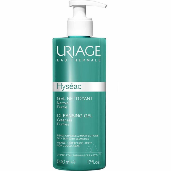 Uriage Hyseac Čisticí gel proti nedokonalostem pleti 500ml