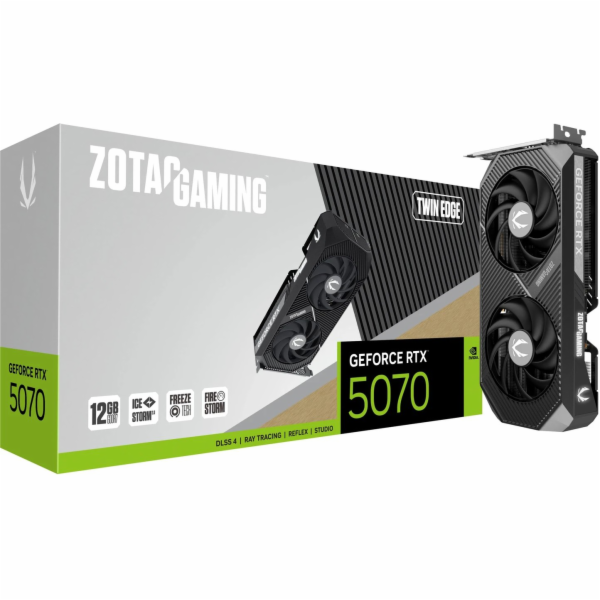Zotac GAMING GeForce RTX 5070 Twin Edge NVIDIA 12 GB GDDR7