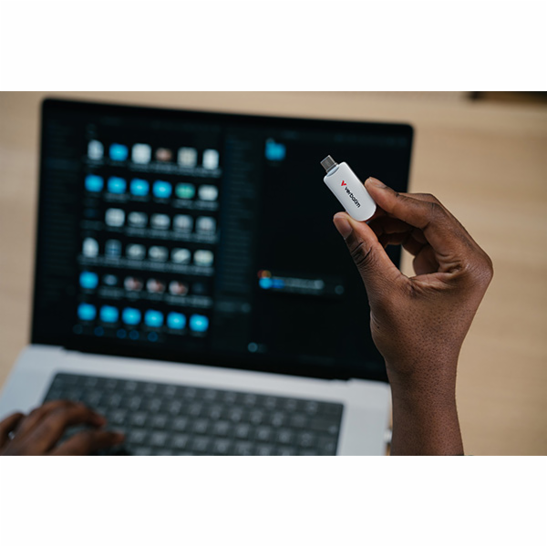 VERBATIM Plectra 512GB USB-C 3.2 Gen 1 bílá