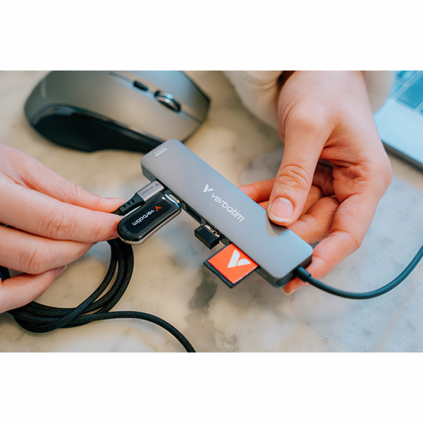 VERBATIM Plectra 64GB USB-C 3.2 Gen 1 černá