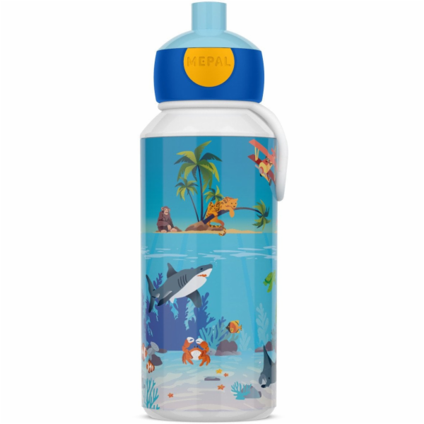 U-grow Campus Pop-Up láhev 400ml Tropický oceán