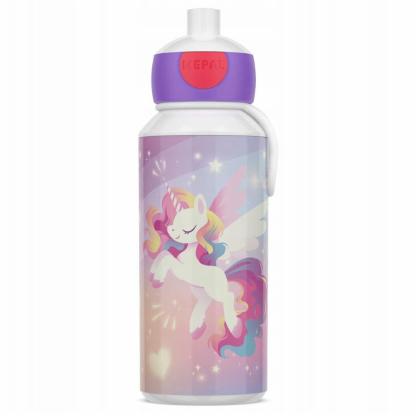 U-grow Dětská lahev Pop-Up Campus 400 ml Unicorn Glow 107...