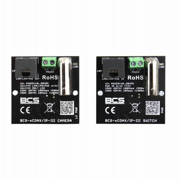 BCS POWER Napájecí zdroj BCS-XCOAX/IP-III