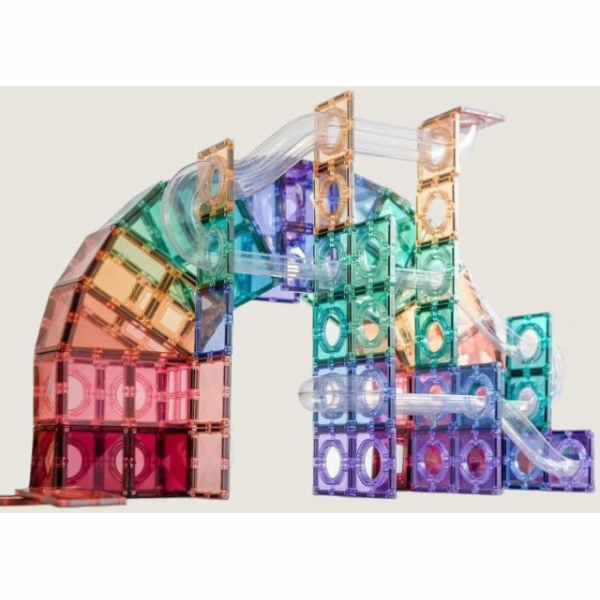 DK CONNETIX Magnetická dráha s pastelovými kuličkami, sad...