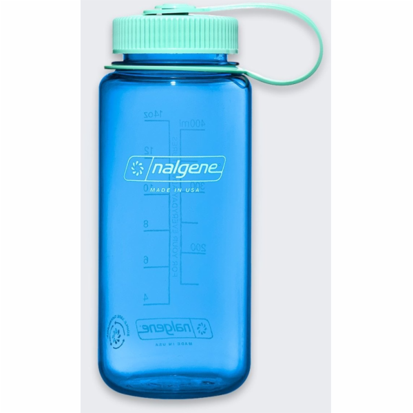 Nalgene Láhev s širokým hrdlem 0,5 l modrá