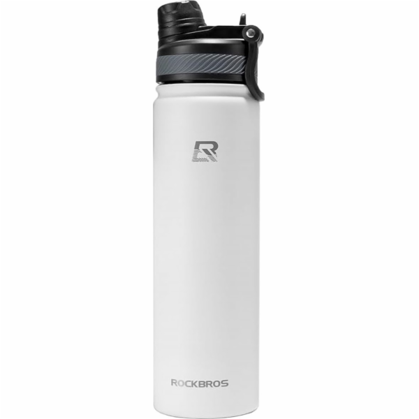 RockBros Termoláhev na cyklistické nápoje 620 ml - bílá T...