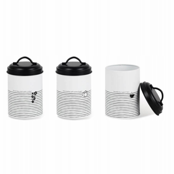 Maestro KOVOVÉ NÁDOBY MR 1772 3CS PÁSKY