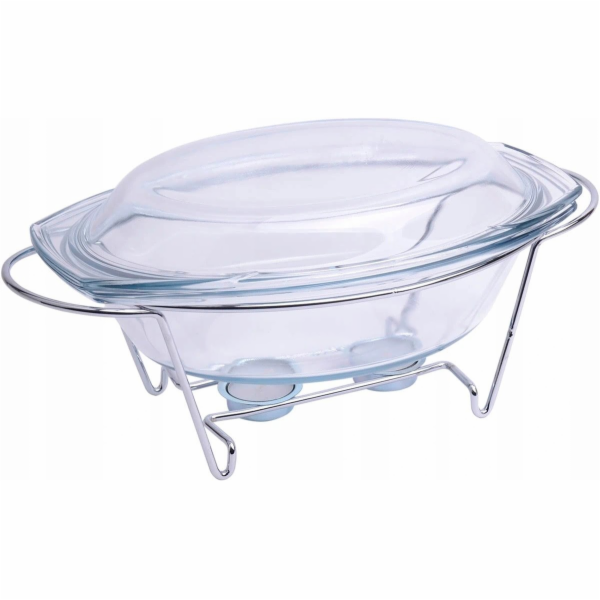 Sapir 2,9L OVÁLNÁ ŽÁRUVZDORNÁ MISKA S KOVOVÝM TOPNÝM OBALEM