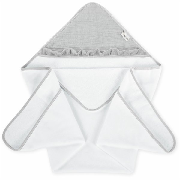 Klupś Ručník s kapucí ALBERO MIO, popelavě šedý CC3 59041...