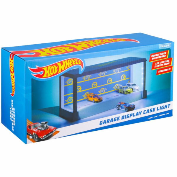 Paladone Hot Wheels Garage Vitrína do garáže s osvětlením