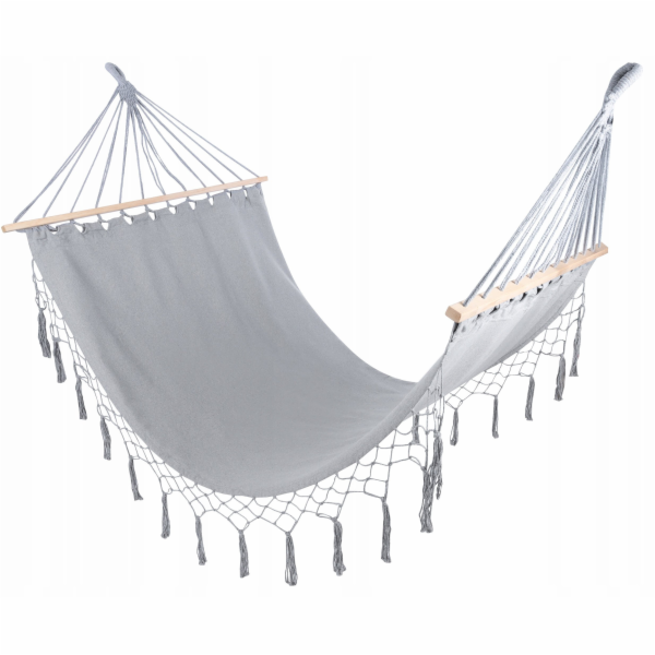 Carruzzo Houpací síť HM3 s příčnými třásněmi Ibiza + lana