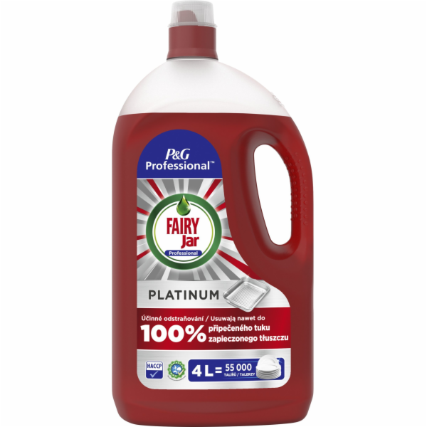 Fairy Mycí prostředek na nádobí Platinum 4l