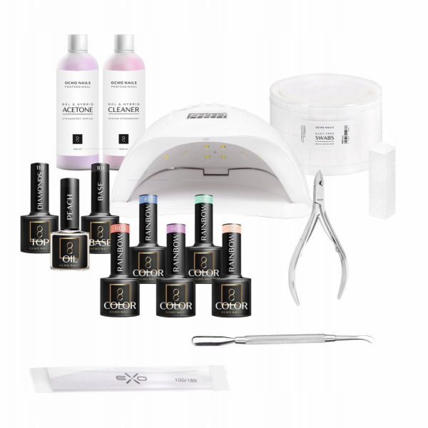 Activeshop Startovací sada OCHO NAILS 4 hybridní