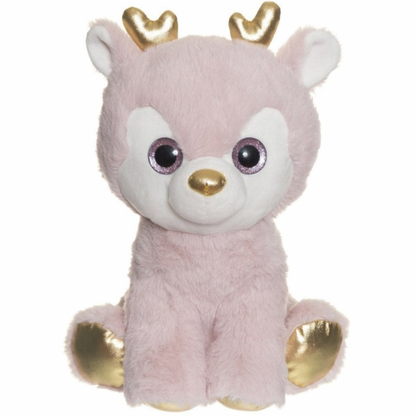 Aptel TEDDYKOMPANIET SOB RONJA RŮŽOVÁ 25cm 7331626042321