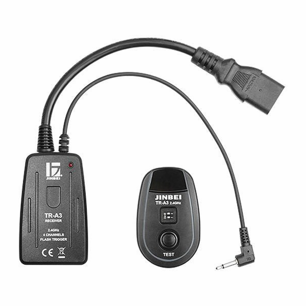 Jinbei TR-A3 4kanálový síťový rádiový spouštěč
