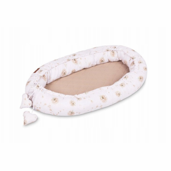 Sensillo Kokonový mušelín s pampeliškami béžový 80x45