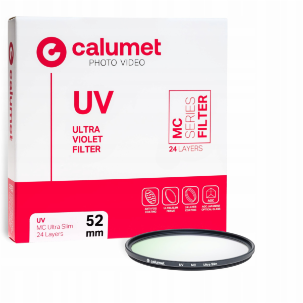 Calumet UV filtr MC 52 mm ultra tenký 24 vrstev