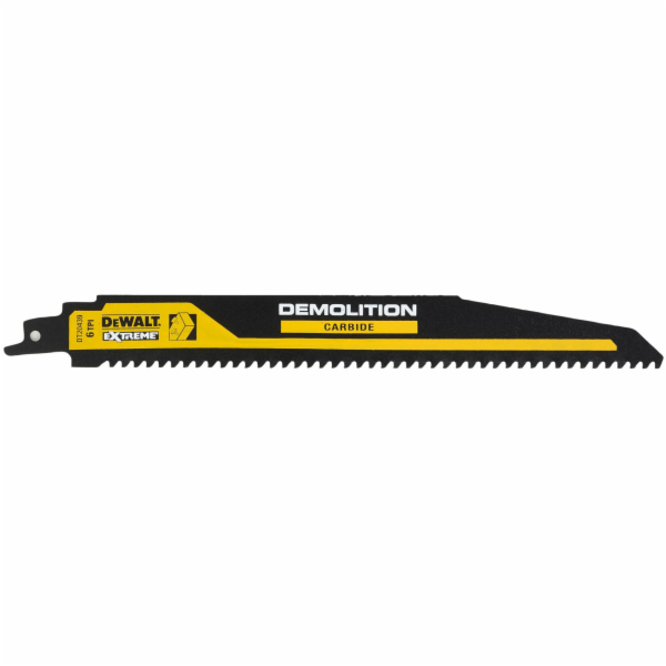 DeWalt 230mm karbidové pilové kotouče 6tpi