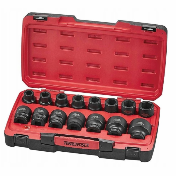 Teng Tools Sada rázových nástrčných klíčů T9417, 17dílná,...
