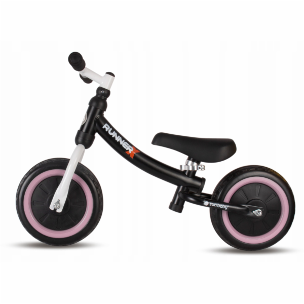 Sun Baby Dětské odrážedlo BALANCE BIKE RUNNER X ČERNÁ CUK...