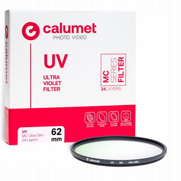 Calumet UV filtr MC 62 mm ultra tenký 24 vrstev