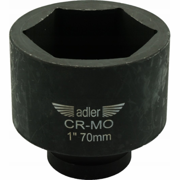 Adler ADLER Rázový nástrčný klíč 6-úhlový 1 70 mm krátký