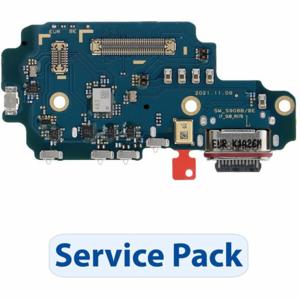 Samsung Nabíjecí deska ServicePack USB pro S22 Ultra G908...