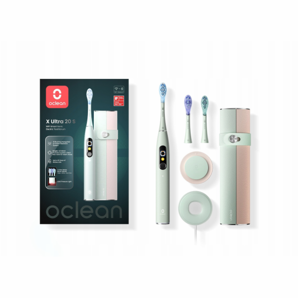 Oclean Elektrický zubní kartáček X Ultra 20 S zelený