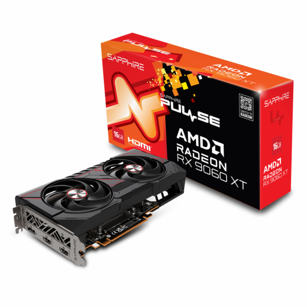 Grafická karta. SAPPHIRE PULSE RX 9060 XT GAMING 16GB