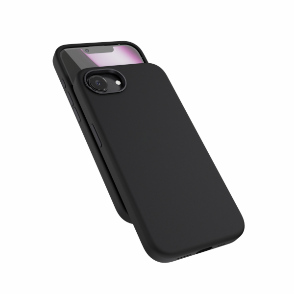 Epico Mag+ Silicone Case Pro pro iPhone 16e - Černá