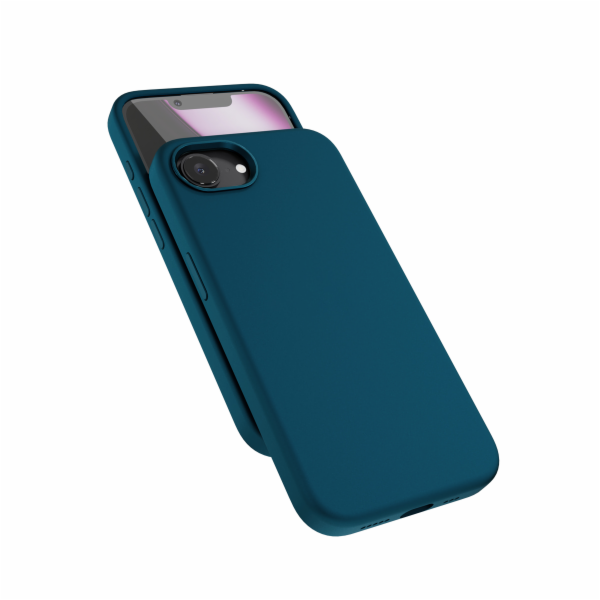 Epico Mag+ Silicone Case Pro iPhone 16e - petrolejová modrá
