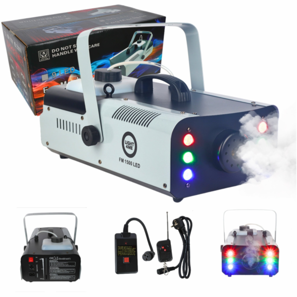 LIGHT4ME Generátor mlhy a kouře FM 1500 LED