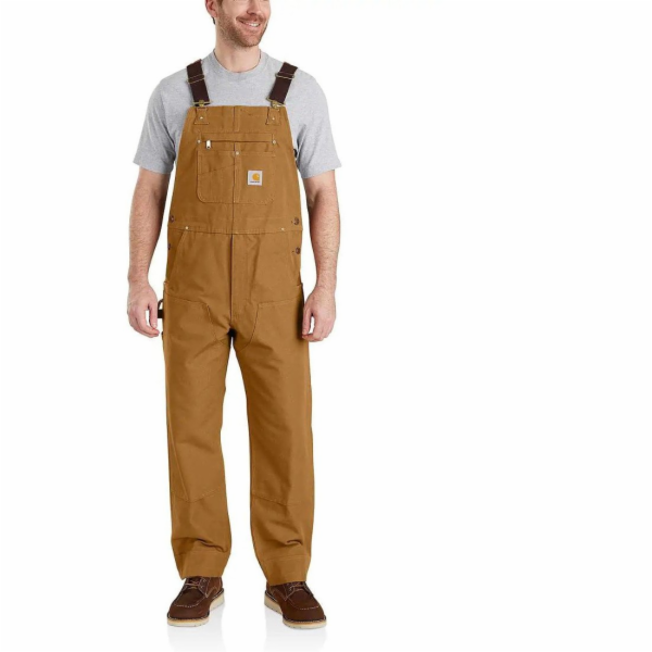 Carhartt Bib overal hnědý
