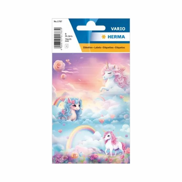 Herma Adresní štítky 1787 Samolepicí štítek Vícebarevný