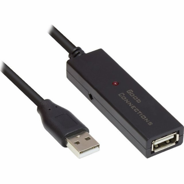 Alcasa Kabel USB GC-M0134 USB 2.0 20m USB A černý