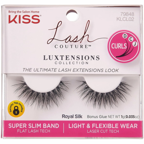 Kiss Umělé řasy Lash Couture Luxtensions - Royal Silk