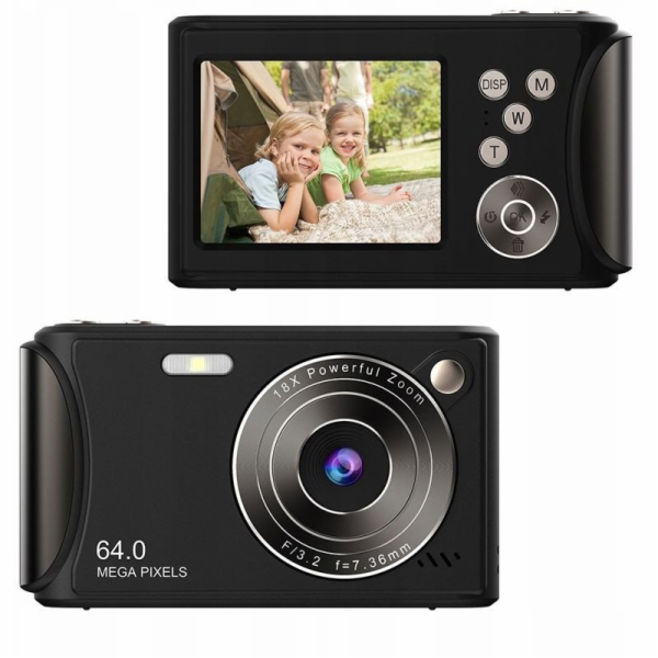 Xrec Fotografie digitálním fotoaparátem, videa 64MP, 4K/3...