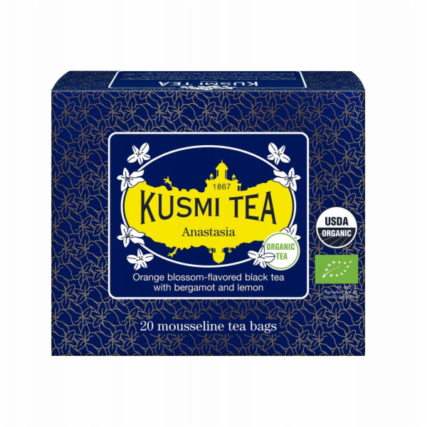 NoName Kusmi Tea Černý čaj Anastasia Organic* 20 sáčků