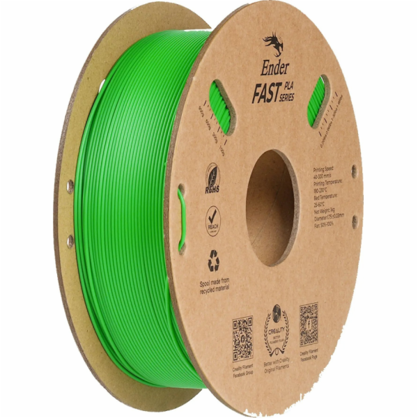 Creality Filament Ender Fast PLA, 1 kg, zelený (3301010429)
