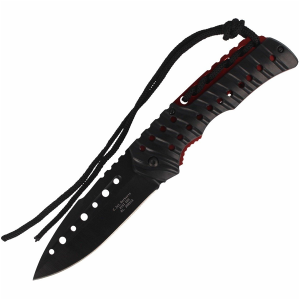 Herbertz Zavírací nůž CJH Hit Black Polymer, černá čepel ...