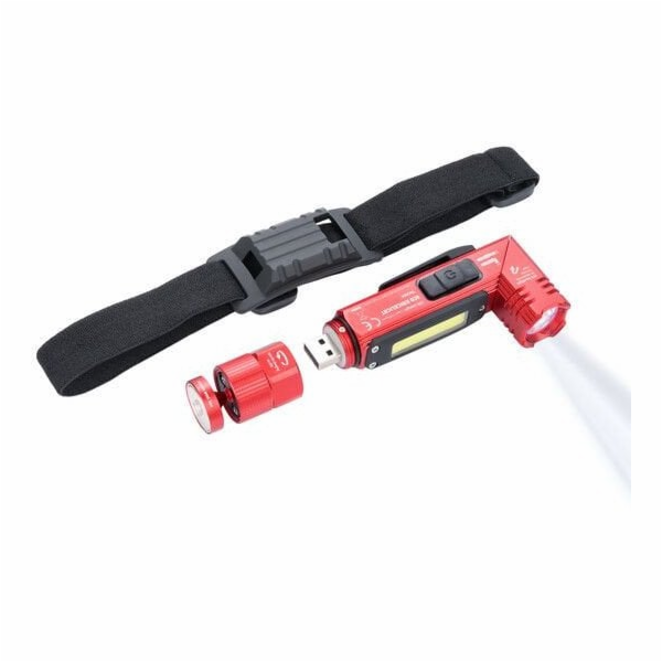 Troika Taschenlampe ECO KNICKLICHT rot